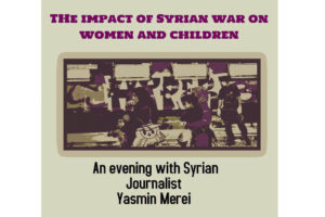 2015 – An Evening With Syrian Journalist Yasmin Merei – Long Beach